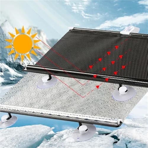 Parasol para coche retráctil soluciona el calor en el salpicadero 6