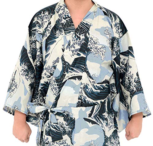 Dita Tokyoin Traditional Made In Japan Cotton Yukata Robe (Japanese Pajama Kimono) Easy Wearing set23