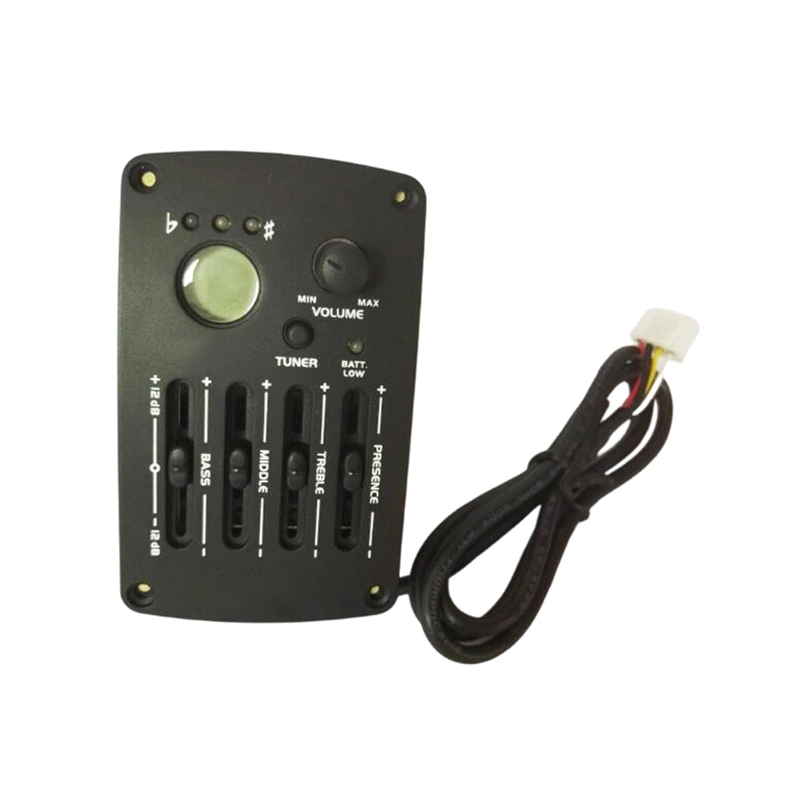 Gitarren-Tonabnehmer Für Anfänger Vierband Equalizer Mit Stimmgerät Und Tonabnehmern Für Klassische Akustikgitarren