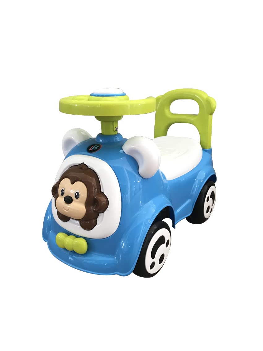 Lovely Baby Kids Rideon Push car LB 605 (Blue)