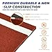 Sturdum Batting Mat, 6 x 4 FT Baseball Softball Hitting Mat for Batting Stance Practice, Batters Box Turf Mats with Home Plate, Non-Slip Baseball Cage Mats for Outdoor Indoor with Carry Strap