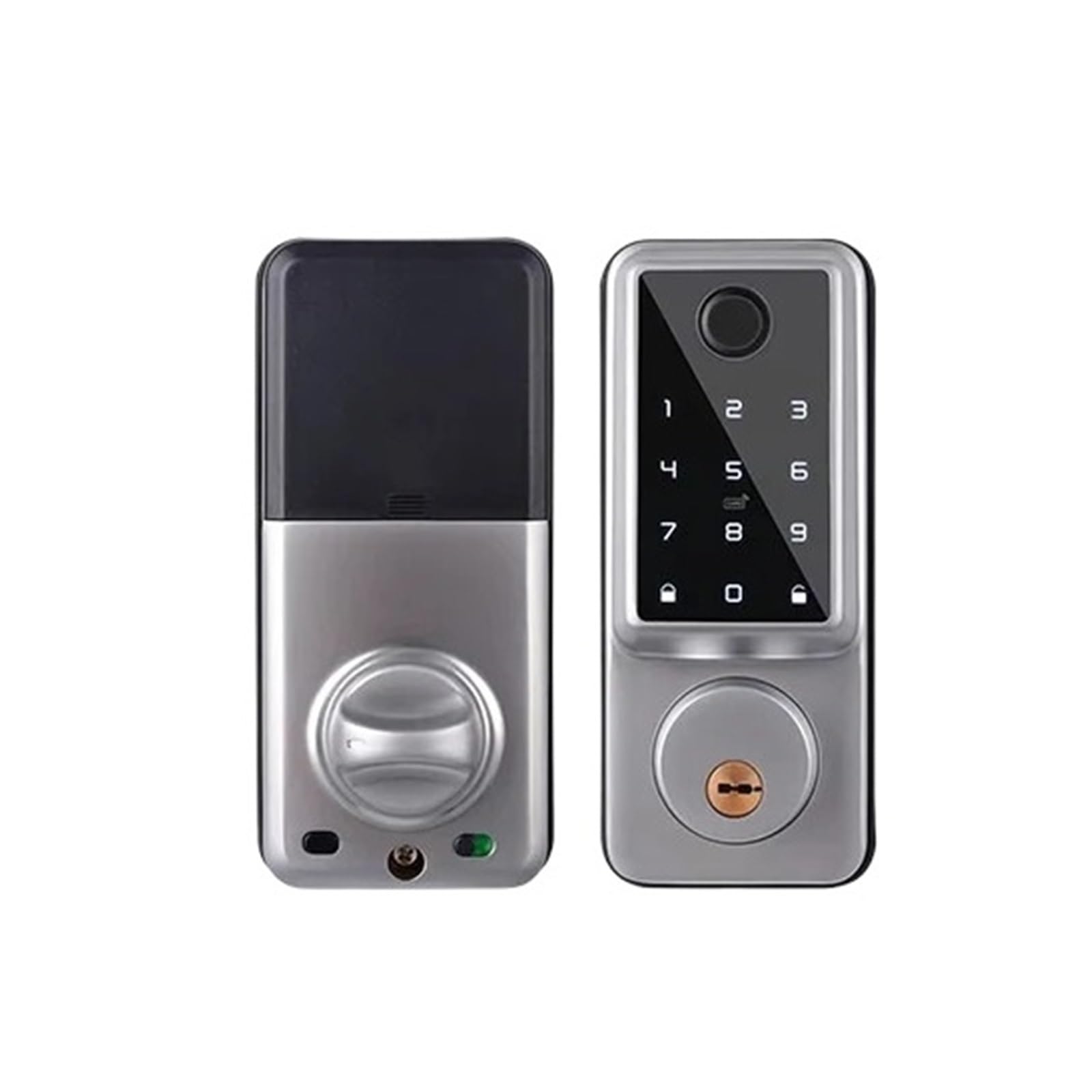 Smart Deadbolt Locks Ttlock Tuya App Wifi Biometric Fingerprint Digital Password Bluetooth Keyless Entry Keypad Door Lock High Security