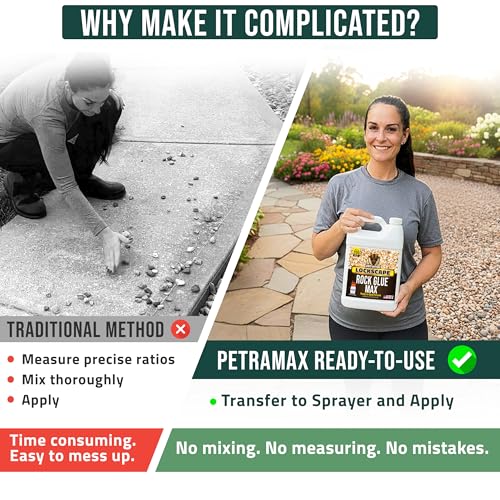 PetraMax Lockscape Ready to Use Rock Glue for Landscaping 4 Gallon USA-Made by Petra - Image 8