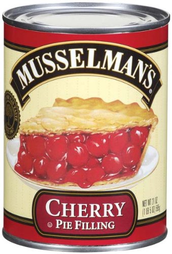 Musselman"s Cherry Pie Filling 21 oz (Pack of 12)
