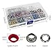 300 Set Grommet Kit Metal Eyelets Shoes Clothes Crafts with Installation Tools for DIY Project Craft Making Clothes Shoes Repair and Decoration 10 Colors (3/16inch/ 5mm)