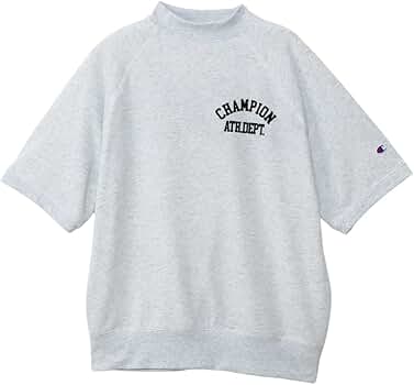 Amazon.co.jp: [チャンピオン] スウェット 半袖 速乾 ストレッチ