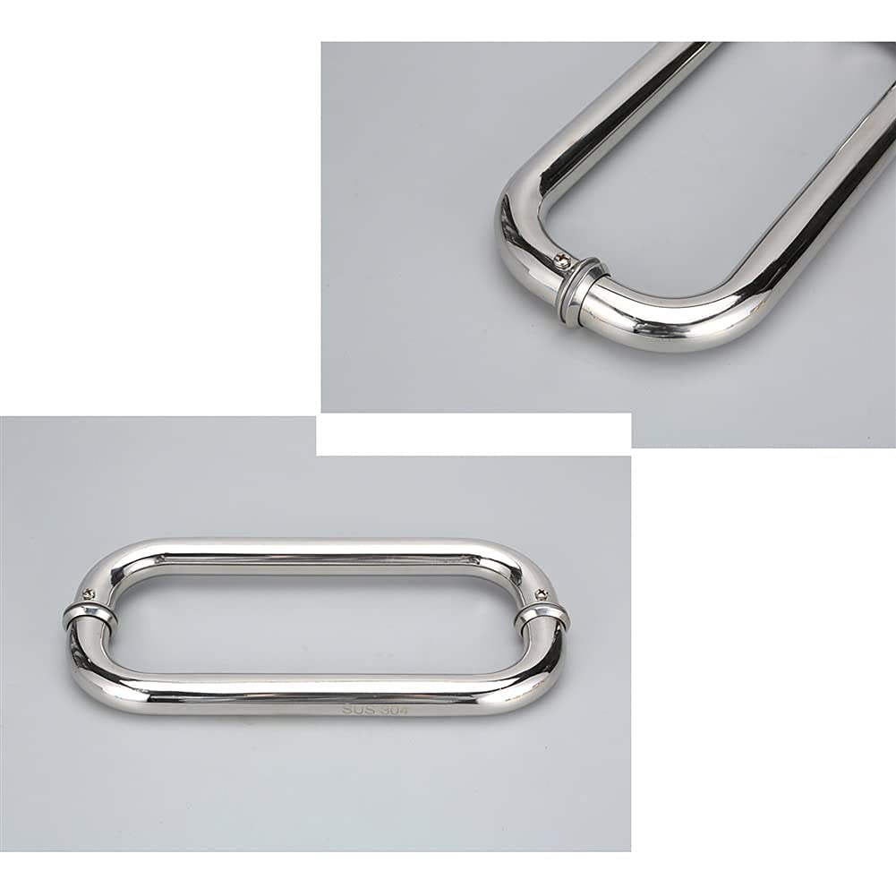 Pomo De Puerta Plano De Acero Inoxidable Knobonly, 2 Unidade | Meses