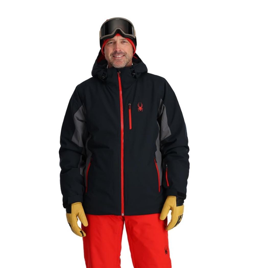 Spyder Men's Vertex Insulated Ski Snow Hooded Jacket