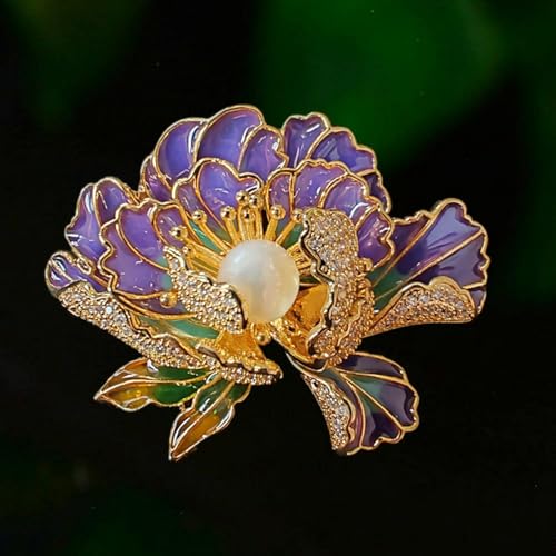 Image of SYWDUDUCLT Fashion Elegant Brooches for Women Brooch, Suitable For Party And Daily Wear On Many Occasions