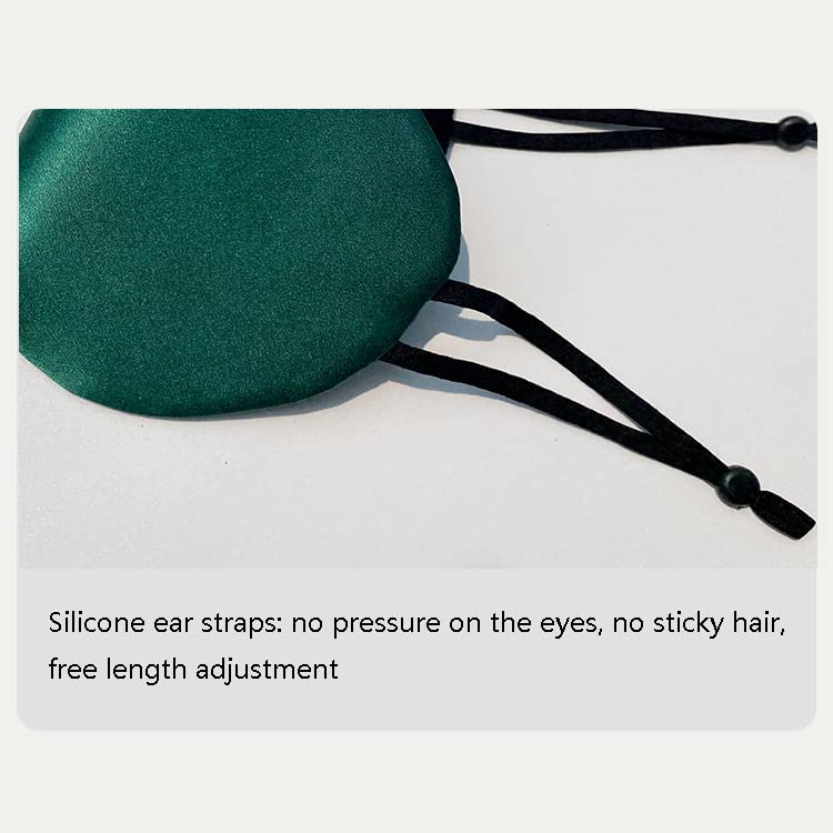 Máscaras para dormir Zero Eye Pressure Blackout pa Máscara de ojos de doble cara con sombreado de seda morera for dormir, transpirable