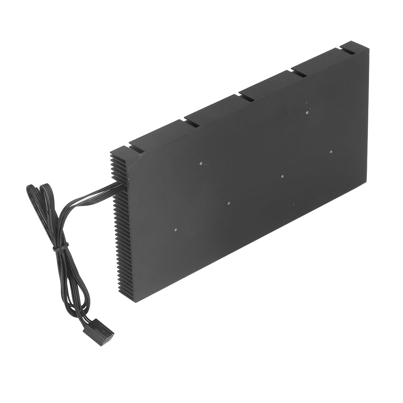 Ventilador PWM, Disipador de Calor VRAM, Enfriador de Refrigeración de Memoria de Plano Posterior de Velocidad Ajustable con Ventiladores Duales 5010 y Radiador de Aleación (Almohadilla de