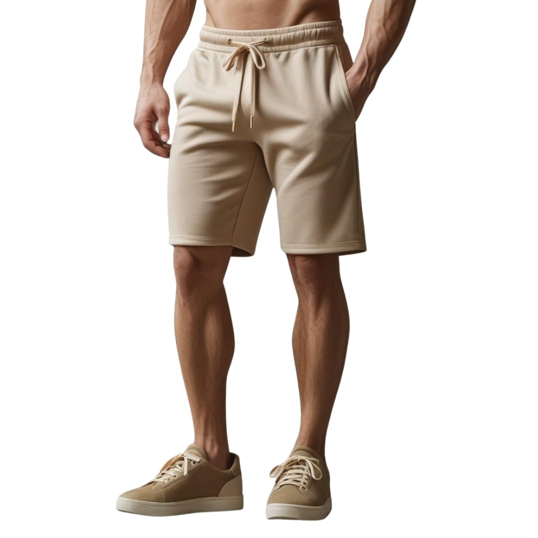 Short Moletinho Bermuda Masculina Tendência Treino Academia Praia Corrida Básico Casual