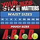 Real Men Bulge Enhancing Pouch Unterwäsche für Herren - 1 oder 3er Pack Set - Modal Boxershorts ABCD Pouch, B Pouch V Fly 3 Stück 17,8 cm Lila Rosa Türkis, X-Large