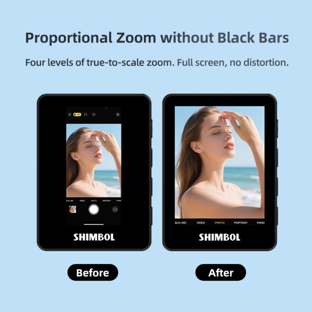 Amazon.co.jp: SHIMBOL Vlogセルフィーモニター画面 CP5 Mini 2 iPhone