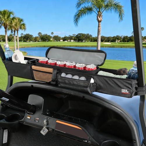 KEMIMOTO Golf Cart Storage Bag, Front Storage Basket...