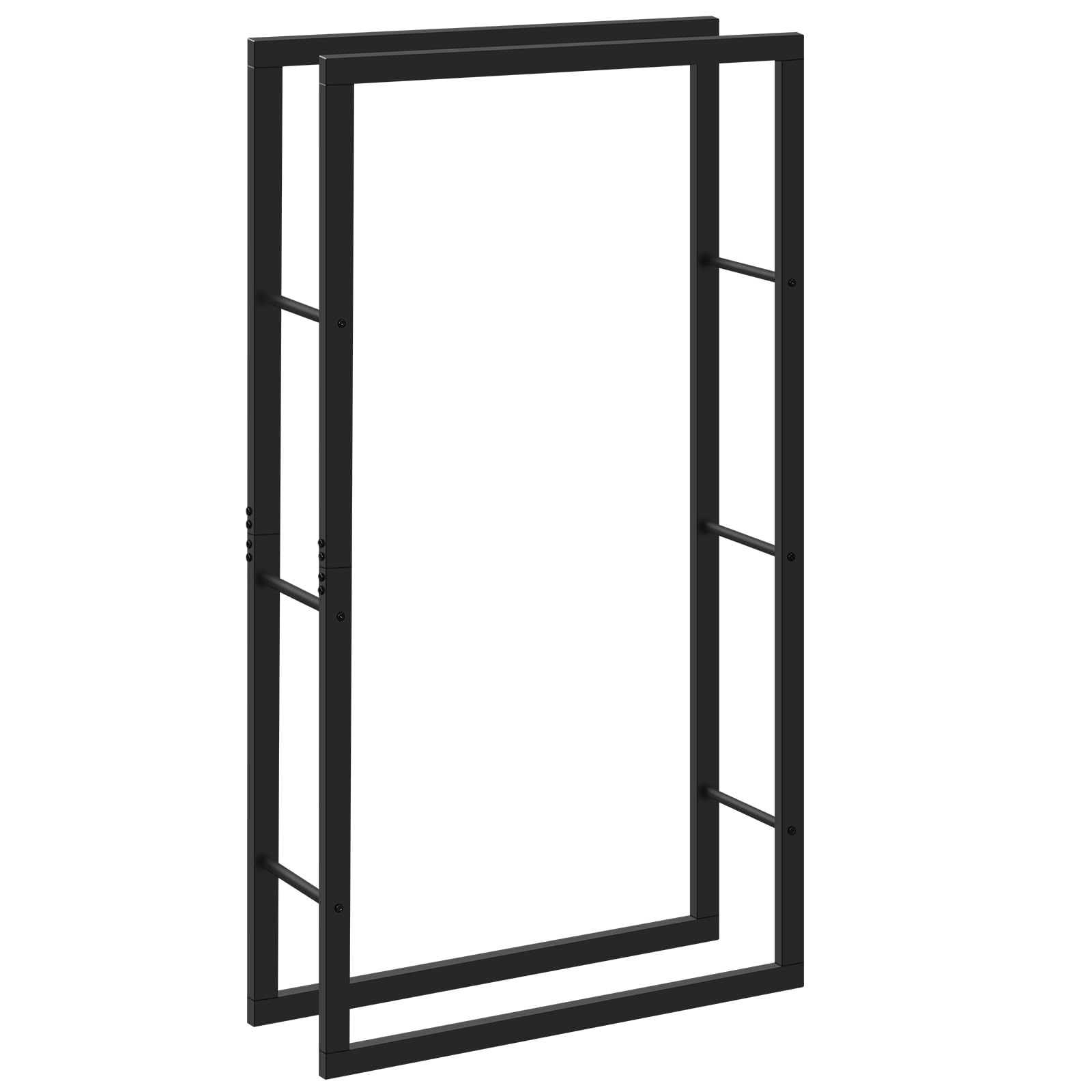 Laneetal Kaminholzregal Innen Außen, Holzstapelhilfe, 150x80x25 cm