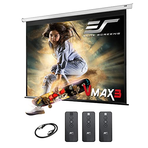 Image of Elite Screens VMAX 3 150 inch 4:3 Motorized Projector Screen VMAX150XWV3