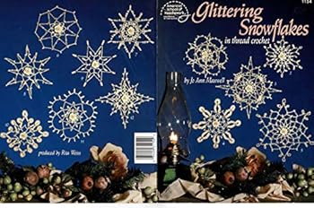 Paperback Glittering snowflakes: In thread crochet (American School of Needlework 1154) Book