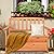 HMXD Cedar Wood Deck Box Bench, Storage Box with Backrest Armrest, All-Weather Yard Container Furniture for Tools, Toys, Outdoor Storage Bench Deck Box w/Seat for Backyard, Porch, Patio, Garden