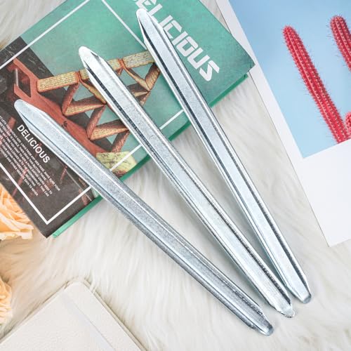 EXIN DECHEN 30cm Metall Reifenheber Fahrrad E-Scooter Motorrad, 3 Reifenmontierhebel Reifenmontage Werkzeug, Montiereisen Reifen, Montierhebel aus Eisen, Reifenmontiergerät Set für Reifenwechsel