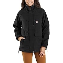 Carhartt Super Dux Relaxed Fit Insulated Tradizional Coat, Nero, S Donna