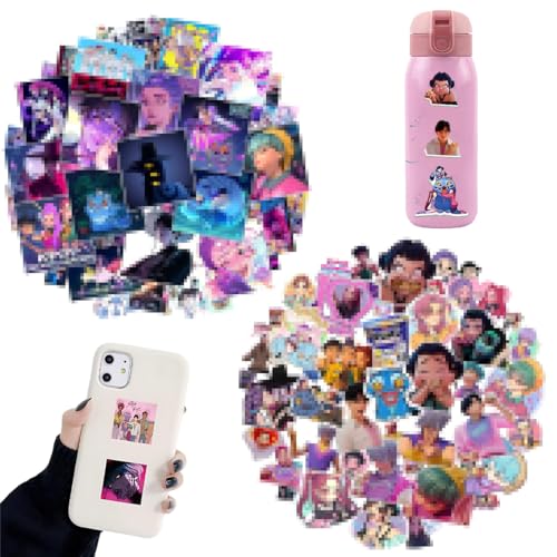 YOLMUNA 100 pegatinas Kpop Kpop Merch Rumi Mira Zoey pegatinas Saja Boys Jinu Derpy...