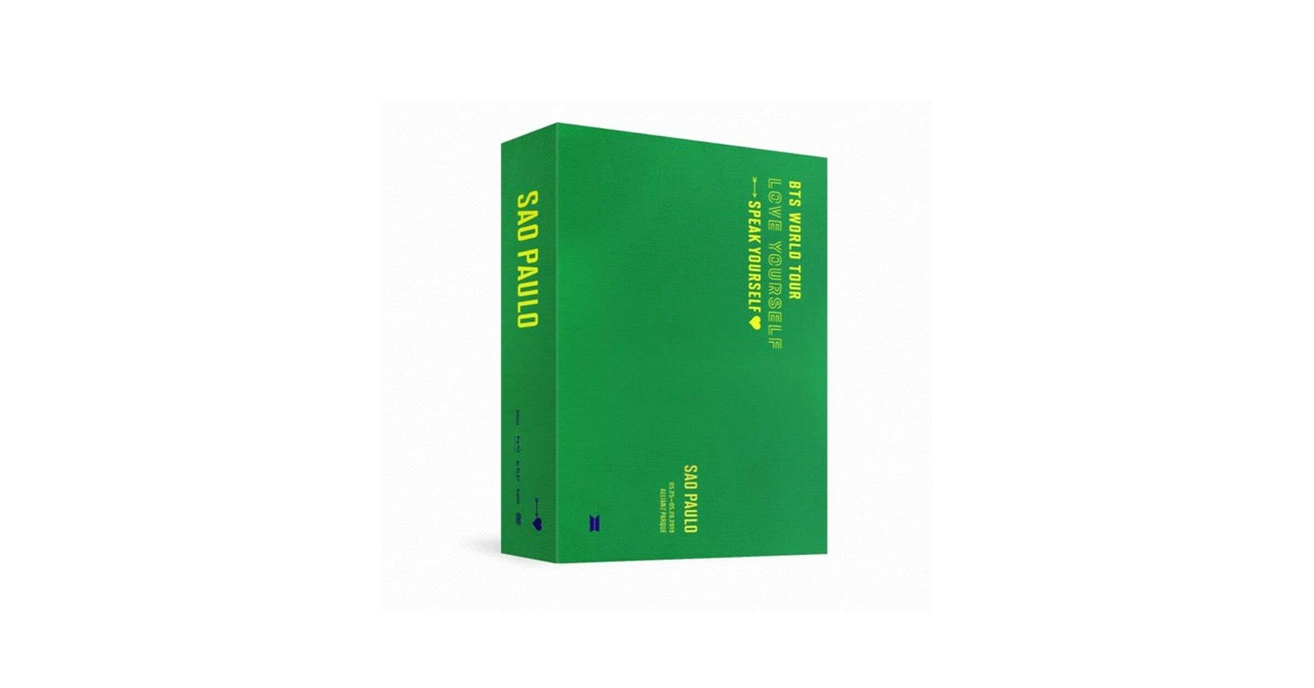 ミュージック BTS DVD BTS DVD World Tour Love Yourself São Paulo Original + Brinde