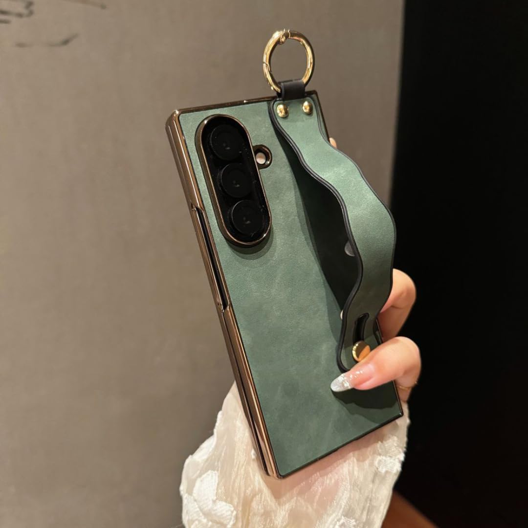 Étui de protection Galaxy Z Fold 4 finition cuir luxe avec sangle Wave - 8