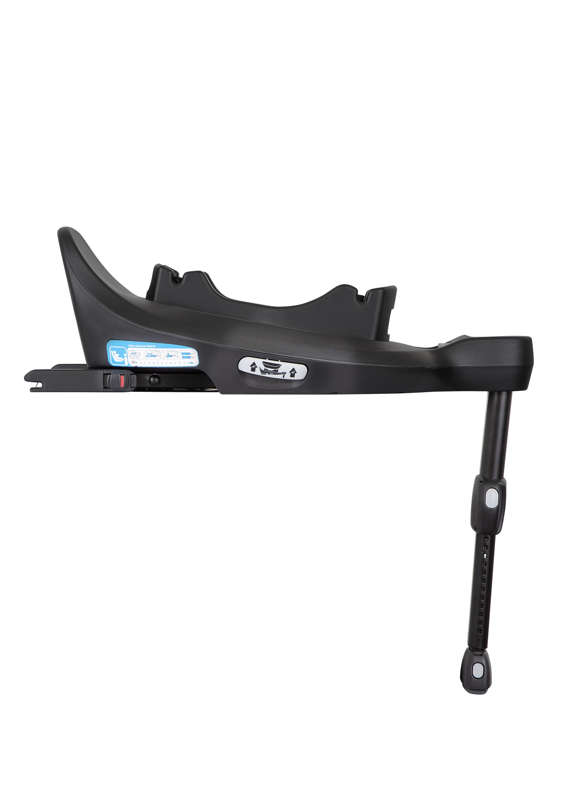 Graco SnugTurn™ i-Size R129 Base ISOFIX-Basisstation, Black | Um 360° drehbare ISOFIX-Station mit ausklappbarem Stützfuß für Babyschale Graco SnugLite™ und Kindersitz Graco SnugGo™