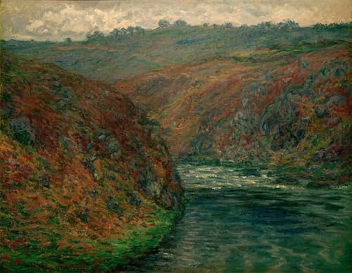 Vue de la Creuse temps sombre Monet affiche deco graffiti art mural salon peinture poster 60x90