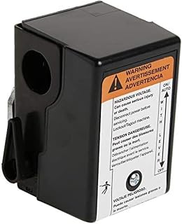 Ingersoll Rand 23474661 OEM Pressure Switch for SS3 & SS5 Single Stage Air Compressors - 100/135 PSI Cut-In/Out