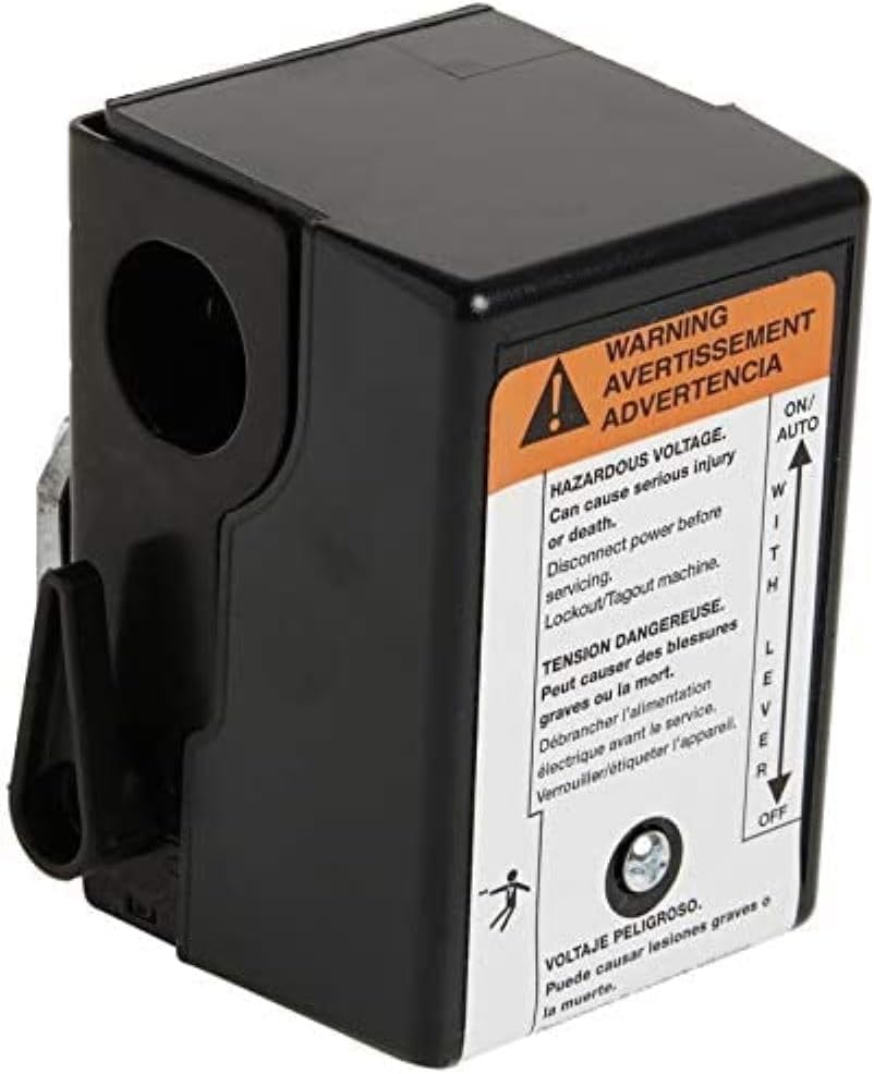 Ingersoll-Rand 23474661 Pressure Switch for Single Stage Compressor SS3 And SS5