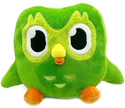Green Owl Plush Cartoon Stuffed Plushie Toy,11.8in Cute Soft Stuffed Animal Pillows Surprise Gift for Fans Kids Birthday