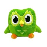 Green Owl Plush Cartoon Stuffed Plushie Toy,11.8in Cute Soft Stuffed Animal Pillows Surprise Gift fo