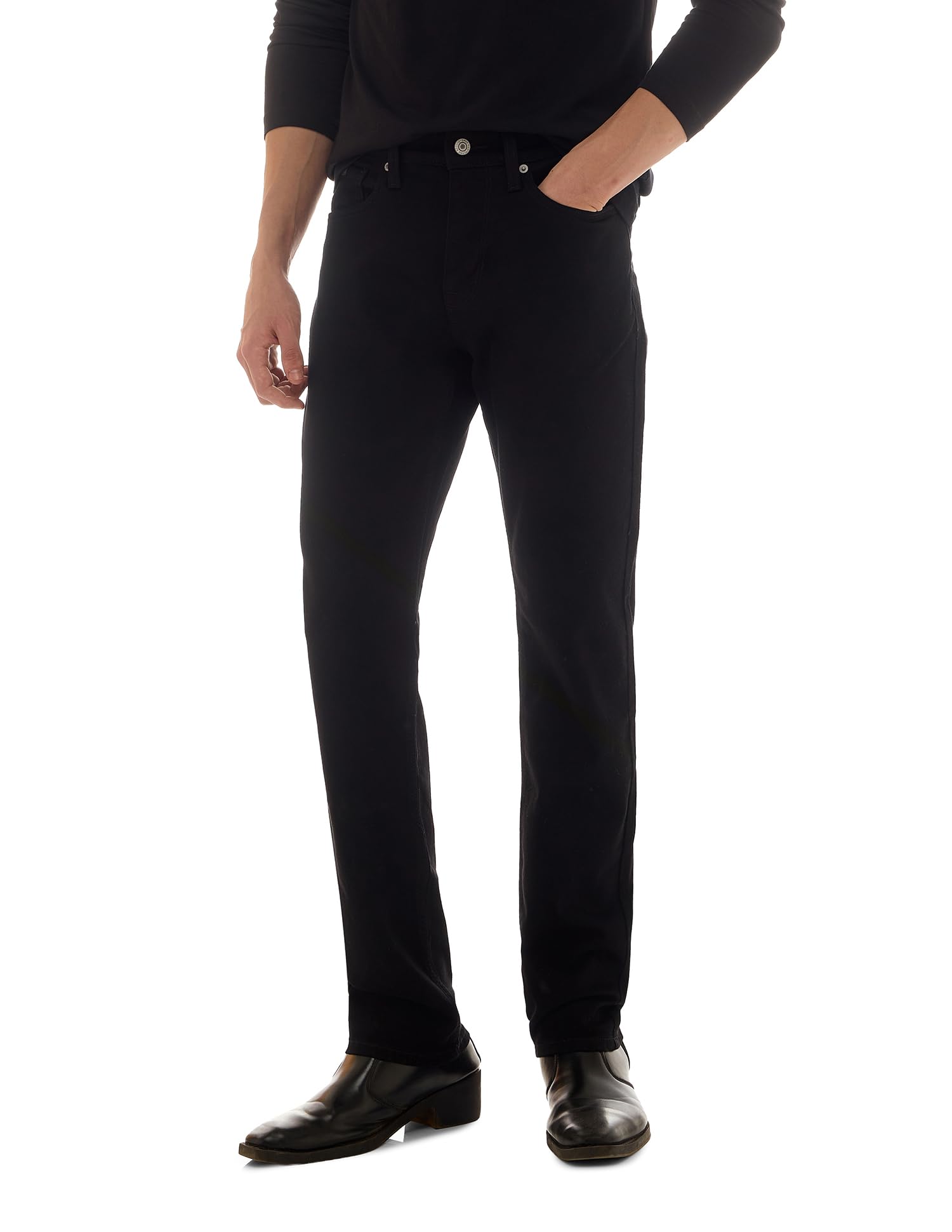 flying machine Men's Slim Straight Fit Jeans| Solid | Mid Rise | Stretchable | Jeans for Man-picture-12