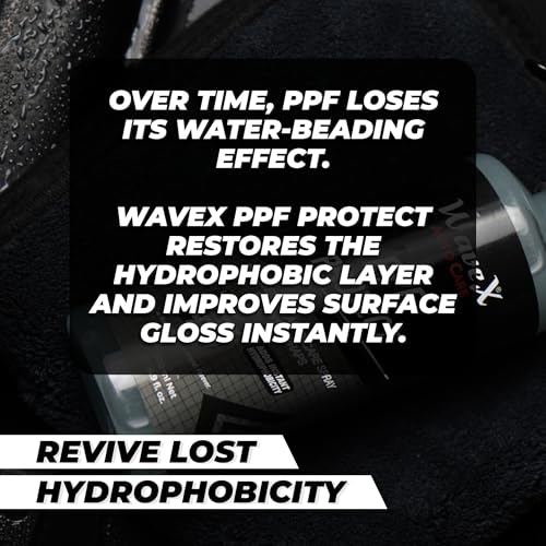 Image of Wavex PPF Protect Aftercare Spray for PPF & Vinyl Wraps - 5L | Aftercare Spray, Hydrophobic Shine, Dust Remover, Streak-Free Finish, Safe on Gloss, Matte & Satin Surfaces