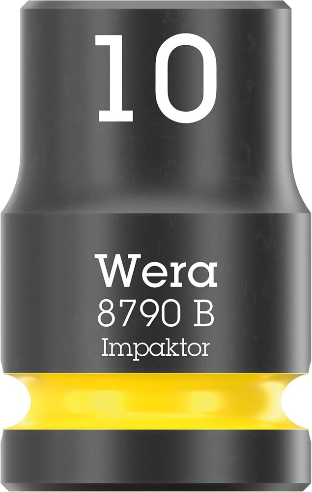 Wera 9724 Depósito de espuma juego de carraca 8010 B Zyklop Comfort Set 1, 3/8", 16 piezas