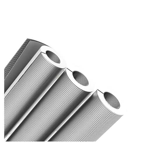 Rohrisolierung Wetterfeste Isolierung Rohr mit Alufolie, Innendurchmesser 22-219mm, Dicke 15/20mm Rohrdämmung für Rohrisolierung im Erdreich, Frostschutz Feuer(22mm*15mm*0.95m)