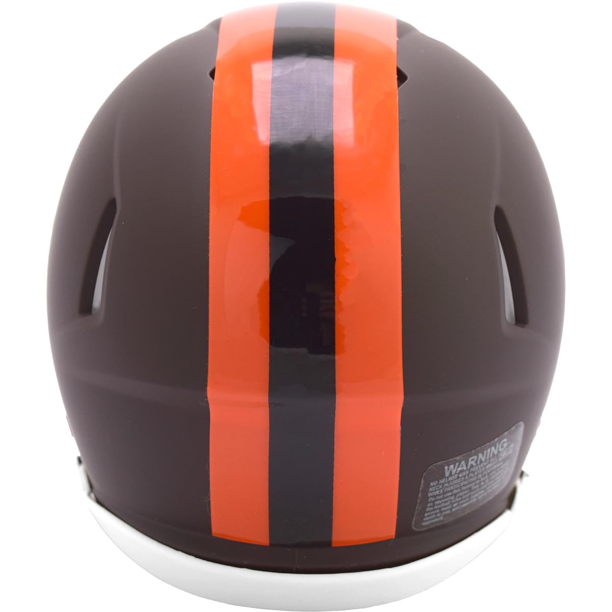 Cleveland Browns Alpha Dog Dark Matte Brown 2025 On-Field Revolution Speed Mini Football Helmet