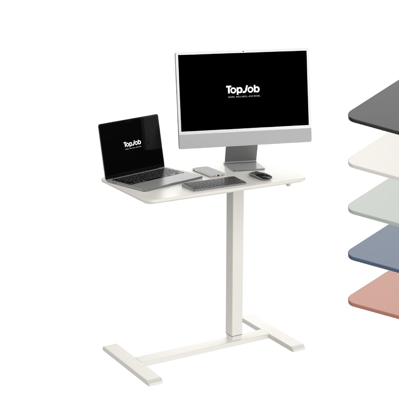 テーブル・チェア・ハンモック nowellcamp SLIDE-SIDETOP50 Amazon.com: TopJob ANYDESK NEST Mobile Standing Desk, Portable