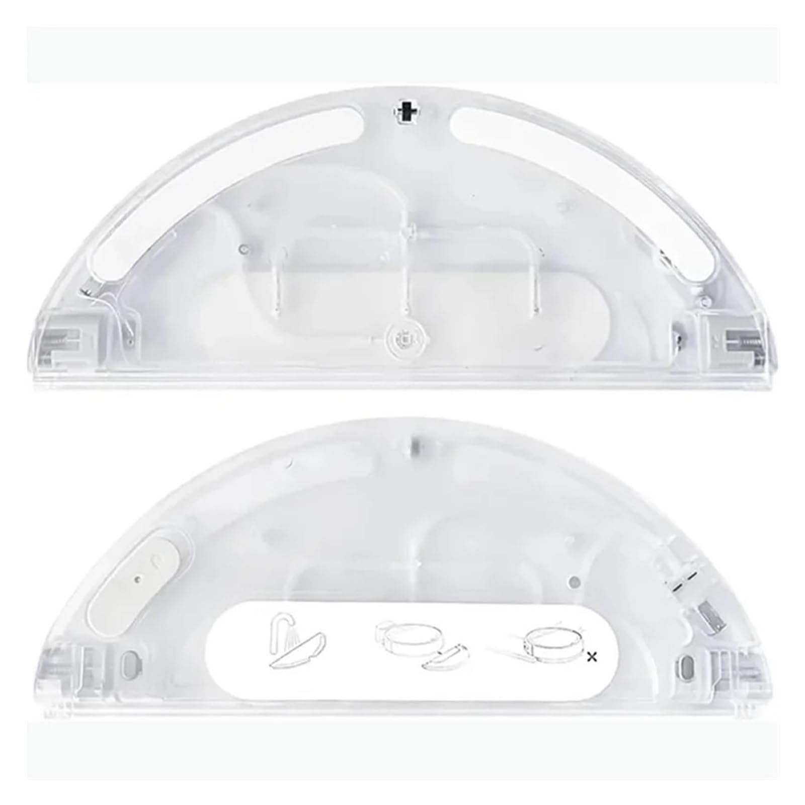 Accessorio for aspirapolvere, compatibile con Mova L600 Z500, ricambio for serbatoio dell'acqua e panno for la pulizia dell'aspirapolvere robot