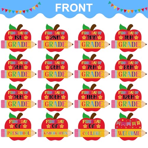 WaaHome-First-Last-Day-of-School-Chalkboard-Sign-8×10-Double-Sided-Back-to-School-Photo-Prop-Signs-for-Kids-Girls-Boys-Reusable-1st-Day-of-Preschool-Kindergarten-to-College-15-Grades-Supplies WaaHome First Last Day of School Chalkboard Sign 8×10 Double Sided Back to School Photo Prop Signs for Kids Girls Boys Reusable 1st Day of Preschool Kindergarten to College 15 Grades Supplies