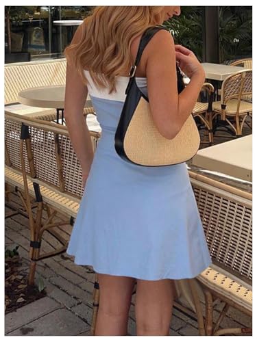 Image of GORGLITTER Women's Strapless Tube Mini Dress Cocktail Cute Prom Party Dress