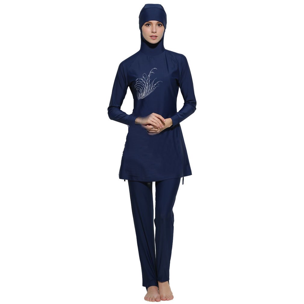 Costume Da Bagno Islamico Mr Lin123 - Burkini Modesto Con Hijab - Foto 8