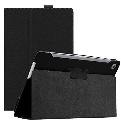 Huawei MediaPad M5 10.8 Case, Ratesell Slim Book Leather Folio Stand Case Cover with Auto Wake/Sleep, Pencil Holder and Multiple Viewing Angles for Huawei MediaPad M5 / M5 Pro 10.8