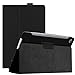 Huawei MediaPad M5 10.8 Case, Ratesell Slim Book Leather Folio Stand Case Cover with Auto Wake/Sleep, Pencil Holder and Multiple Viewing Angles for Huawei MediaPad M5 / M5 Pro 10.8" 2018 Black