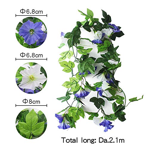 KingYH 2 Pezzi 210cm Artificiale Ghirlanda Gloria