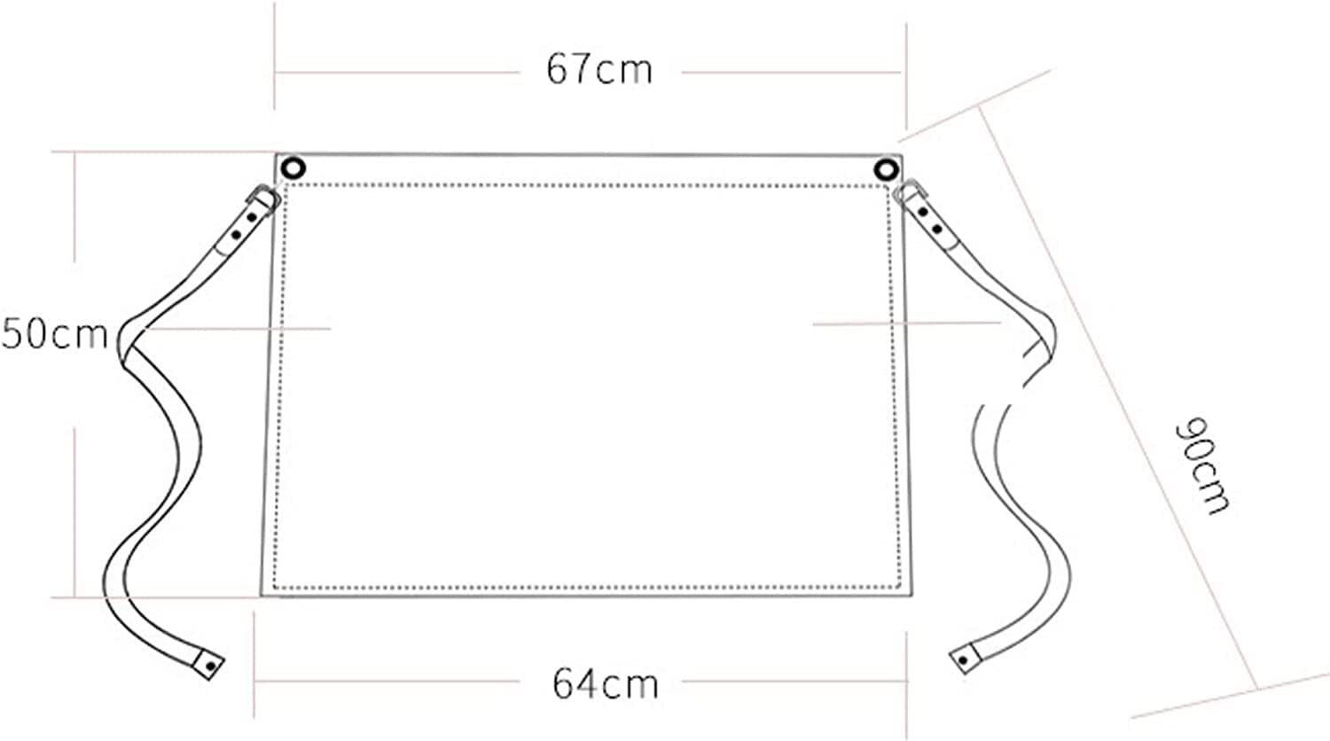 Tablier de Travail, Tablier de Soudure Tablier à Outils avec Poches, Toile cirée très résistante for Cuisine, Jardin, poterie, Atelier d'artisanat (Color : A)