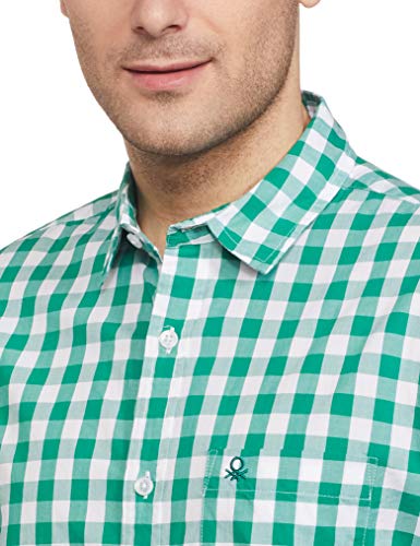 Image of United Colors of Benetton Men's Cotton Slim Fit Shirt