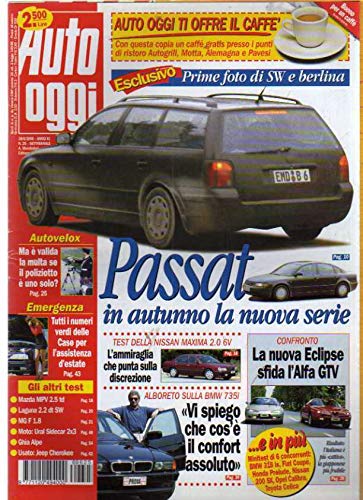  Auto Oggi 25 del Giugno 1996 BMW 735i, Mazda MPV, Alfa GTV